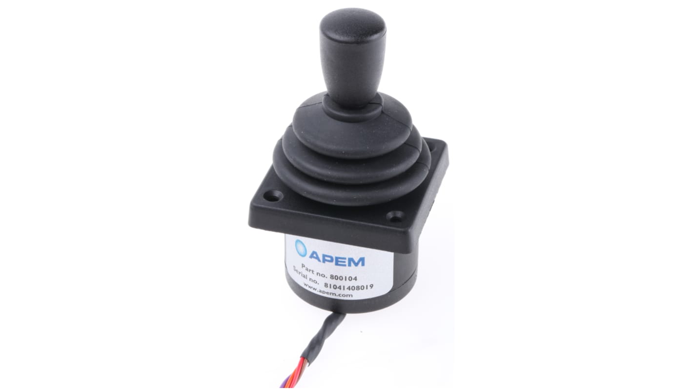 APEM 1-Axis Joystick Switch Conical, Progressive, IP65 125V ac