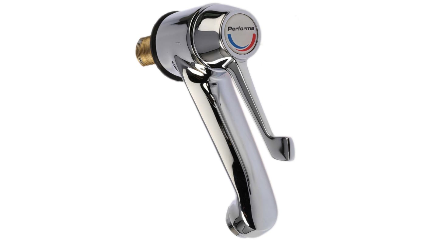 Pegler Yorkshire Chrome Plated Brass Lever Monobloc Mixer Tap, 3/4in