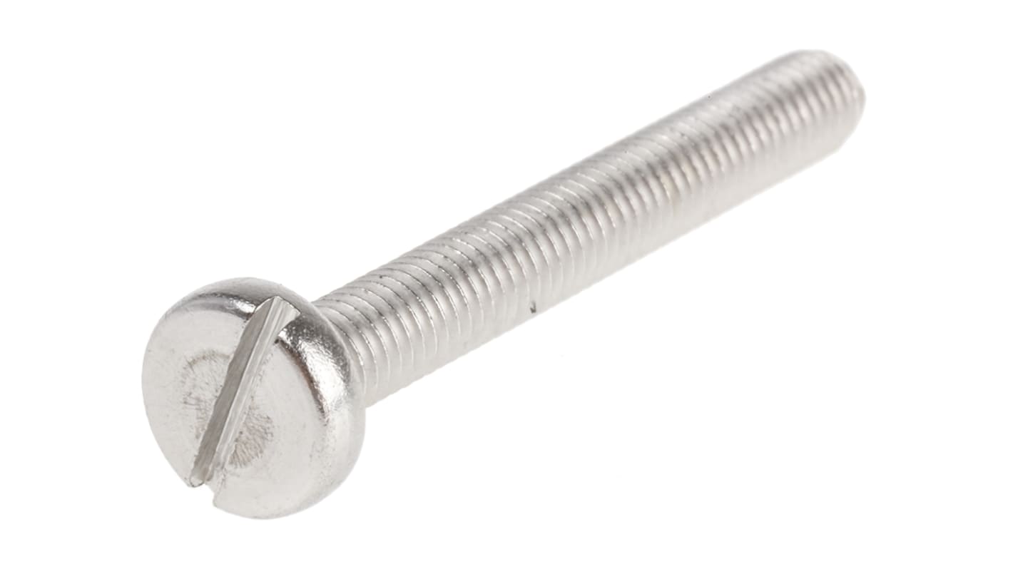 Śruby maszynowe M5 łeb z łbem walcowym soczewkowym Stal nierdzewna długość 40.0mm skok 0.80mm
