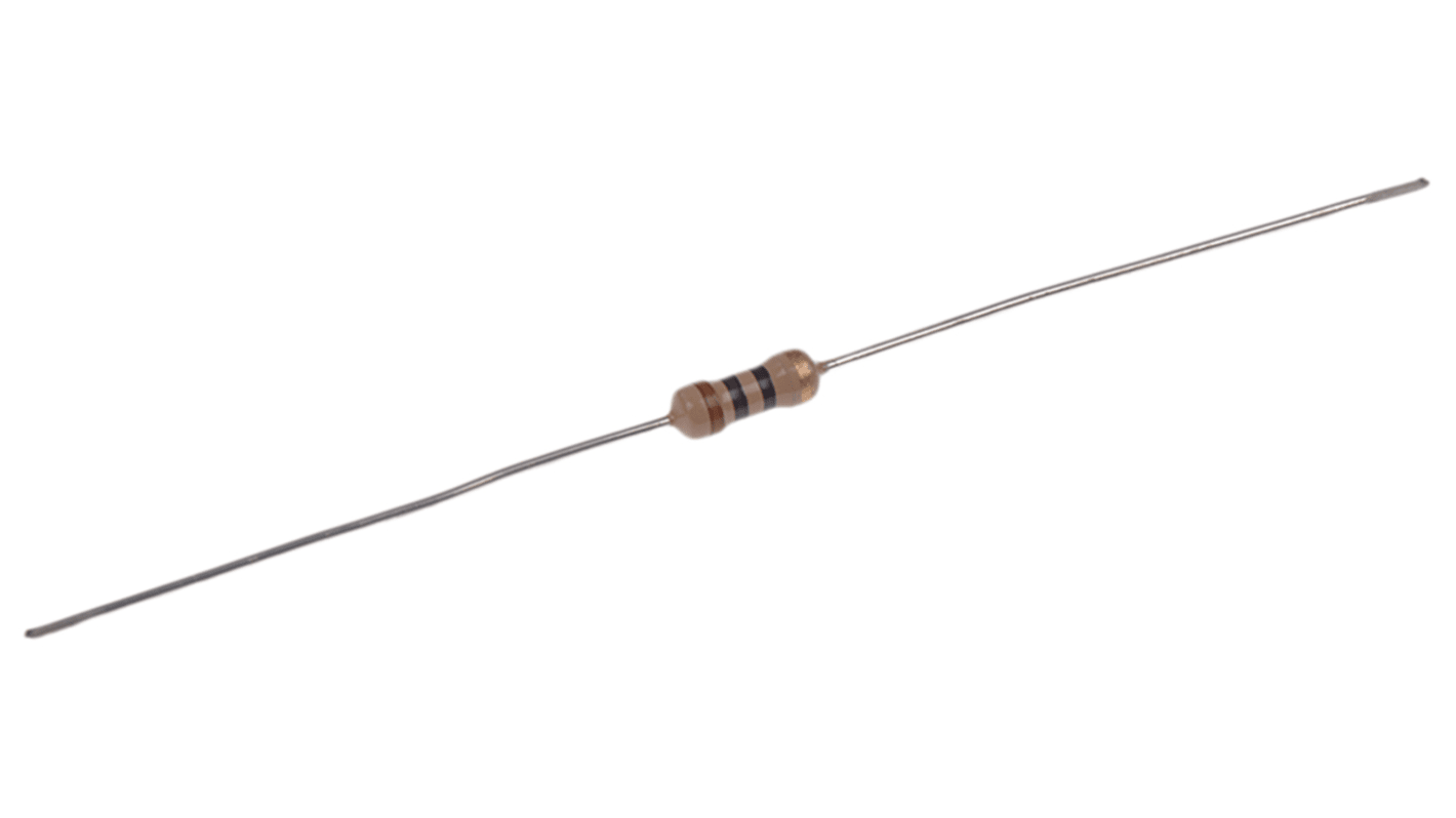 TE Connectivity 10Ω Carbon Film Resistor 0.33W ±5% CFR25J10R