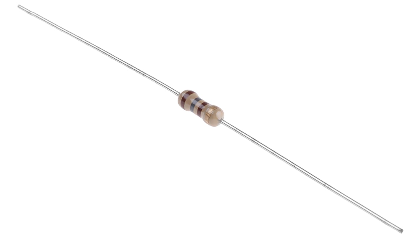 TE Connectivity 180Ω Carbon Film Resistor 0.33W ±5% CFR25J180R