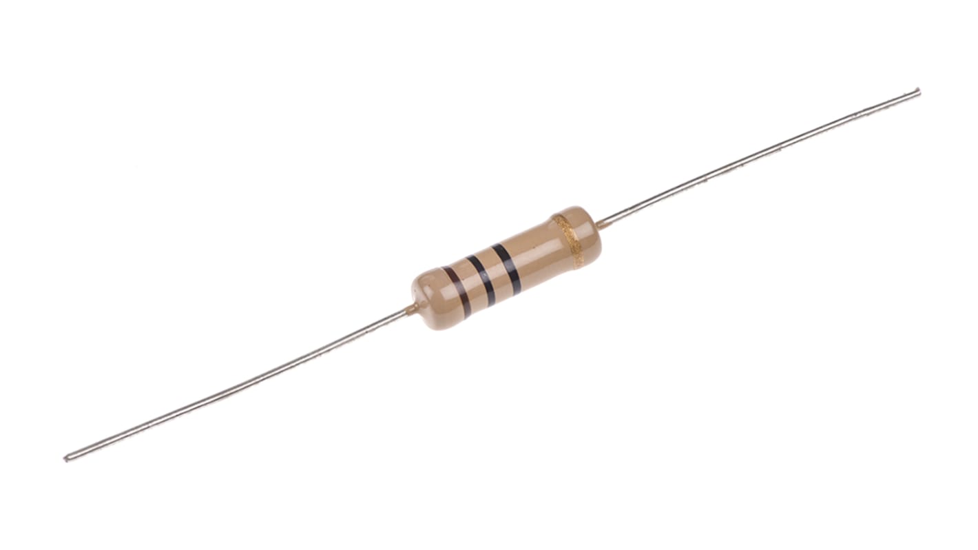 TE Connectivity 10Ω Carbon Film Resistor 2W ±5% CFR200J10R