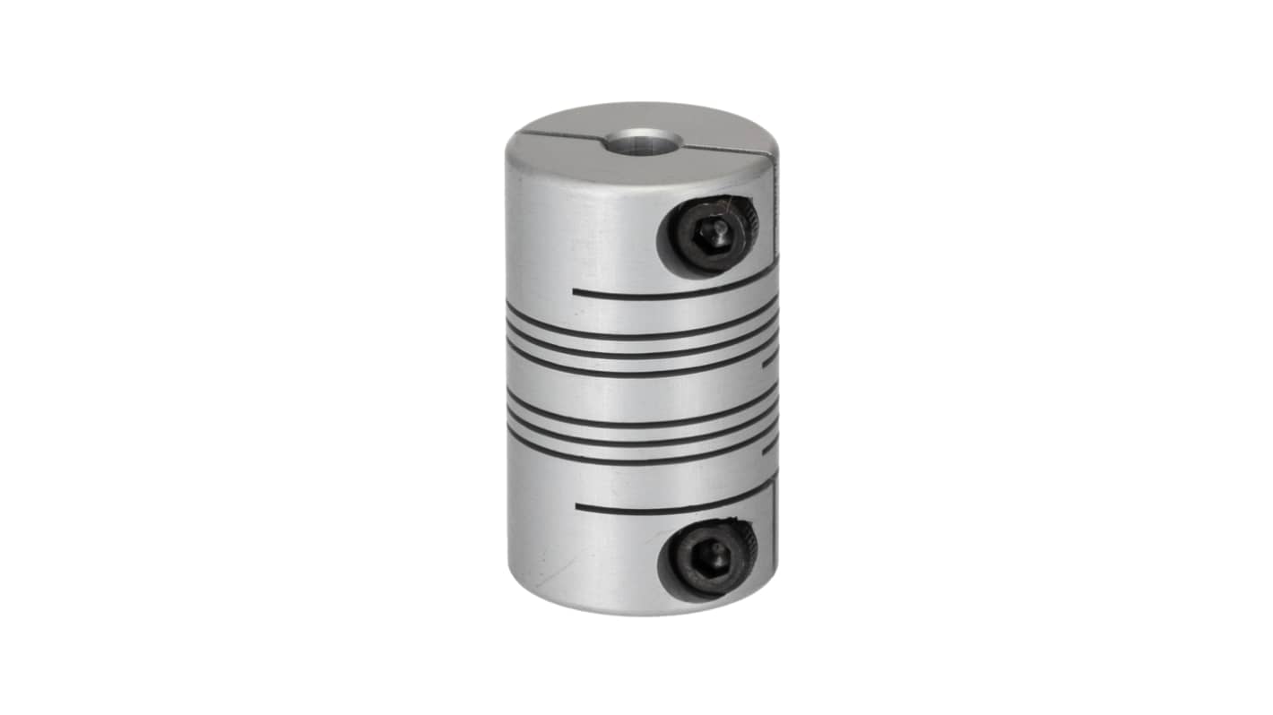 RS PRO Beam Coupling, 19.05mm Outside Diameter, 5mm Bore, 31.75mm Length Flexible Beam Coupling