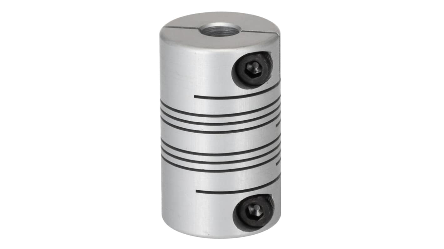 RS PRO Beam Coupling, 19.05mm Outside Diameter, 6mm Bore, 31.75mm Length Flexible Beam Coupling