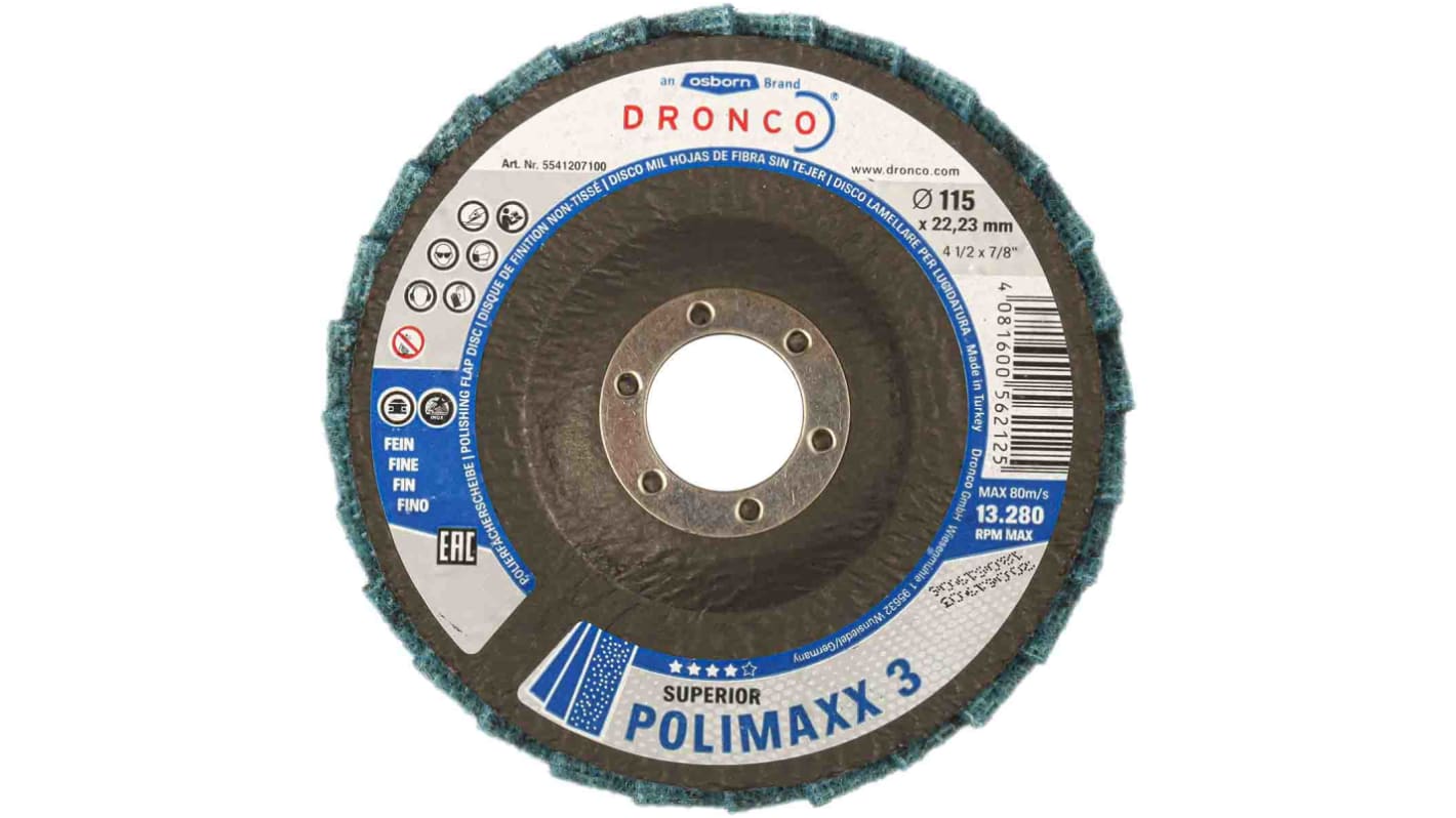 DRONCO Flap Disc, 115mm