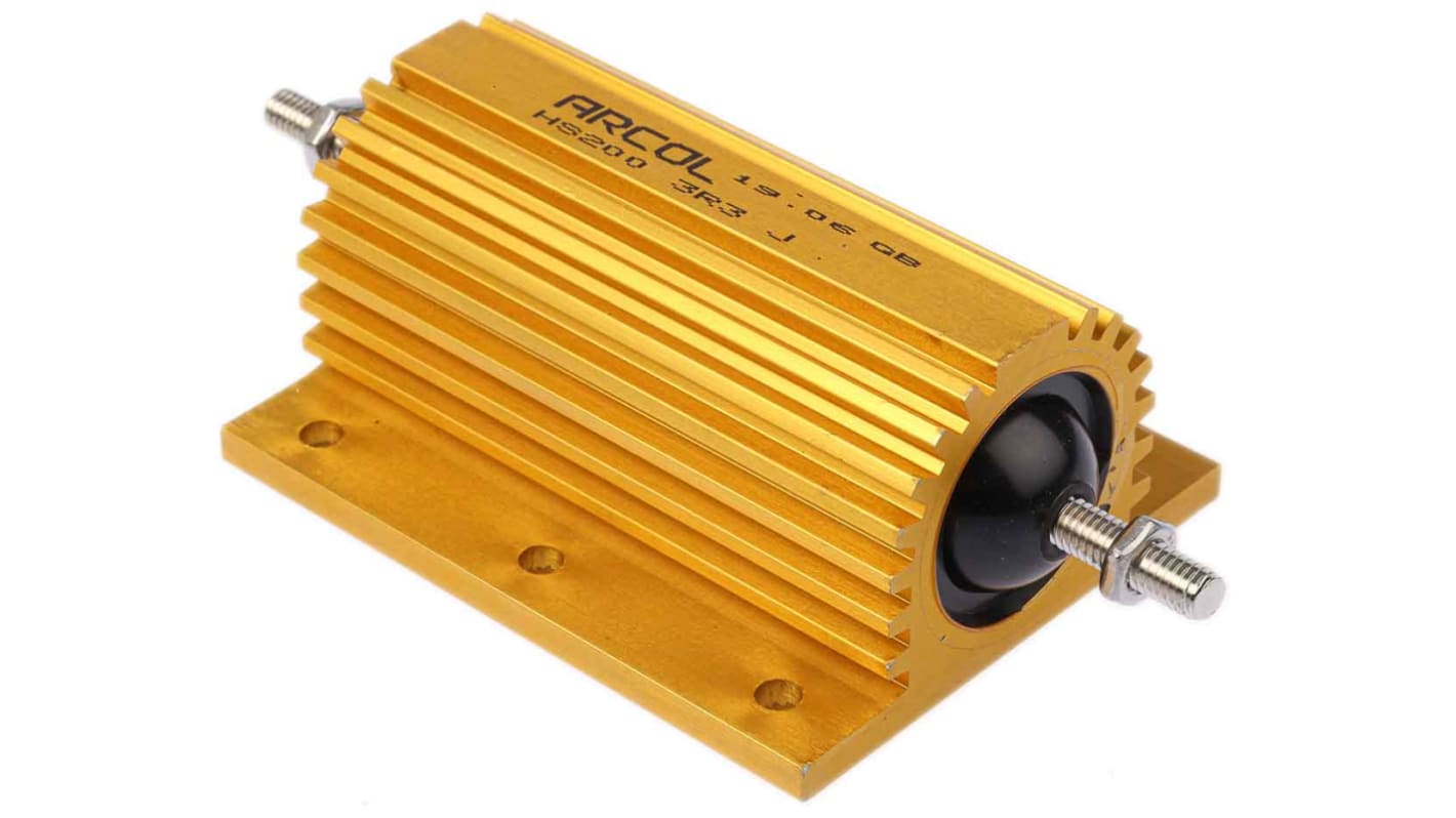 Resistenza per montaggio su telaio Arcol, 3.3Ω, 200W, ±5%