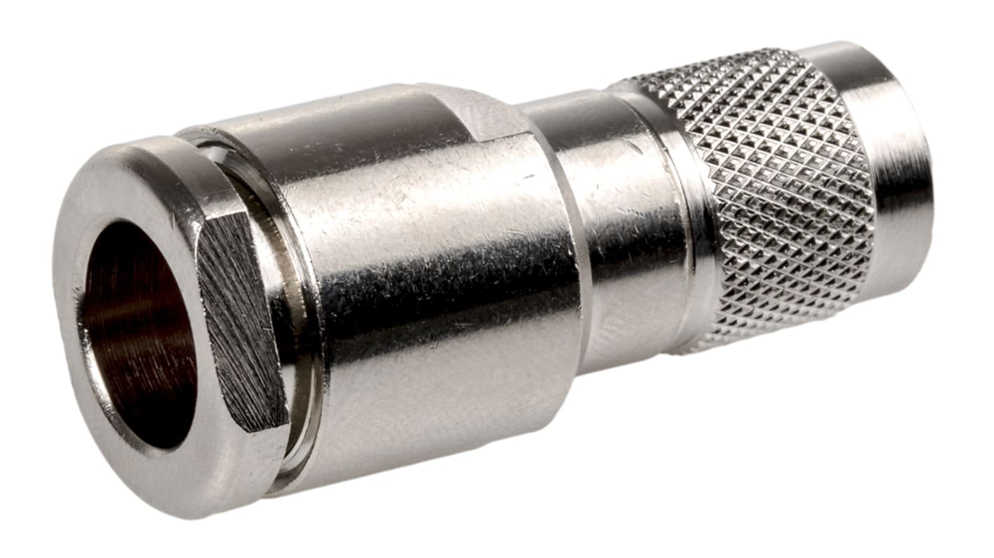 RS PRO, Plug Cable Mount TNC Connector, 50Ω, Solder Termination, Straight Body