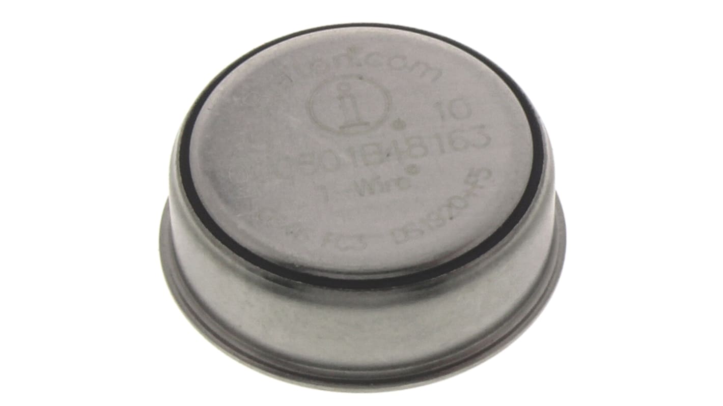 Maxim 温度センサ IC, ±2°C, 1線, 2-Pin F5 MicroCan