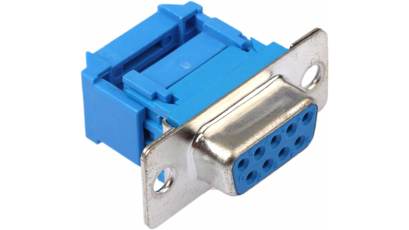 Conector D-sub RS PRO, paso 1.27mm, Recto D-Sub estándar, Montaje de Cable, Hembra, Terminación IDC, 250 V, 1A