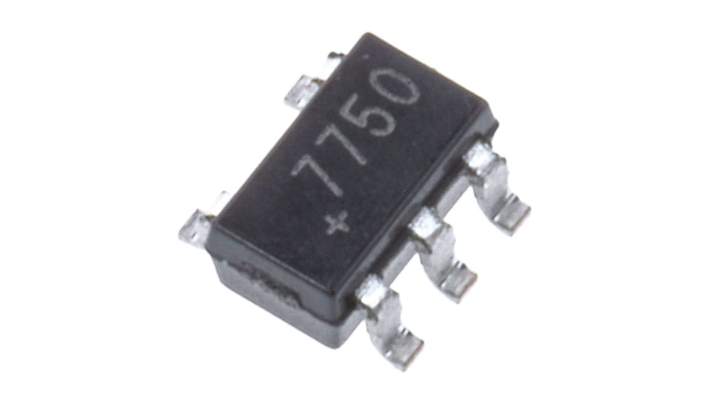 Sensor de temperatura DS1775R+T&R, 12 bits, encapsulado SOT-23 5 pines, interfaz Serie-I2C, SMBus