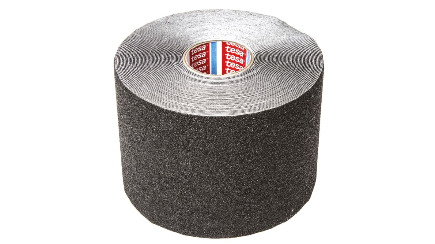 Tesa 60950 Black PVC Film 15m Adhesive Anti-slip Tape, 0.81mm Thickness