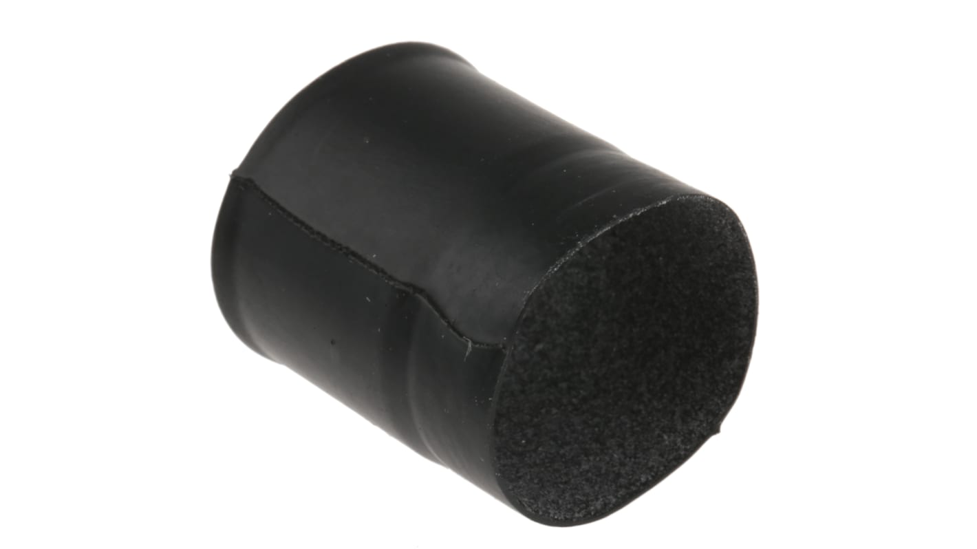 TE Connectivity 热缩套, 直向, 主内径17mm, 主收缩径6.9mm, 衬有胶粘剂, -75°C至+150°C, 黑色