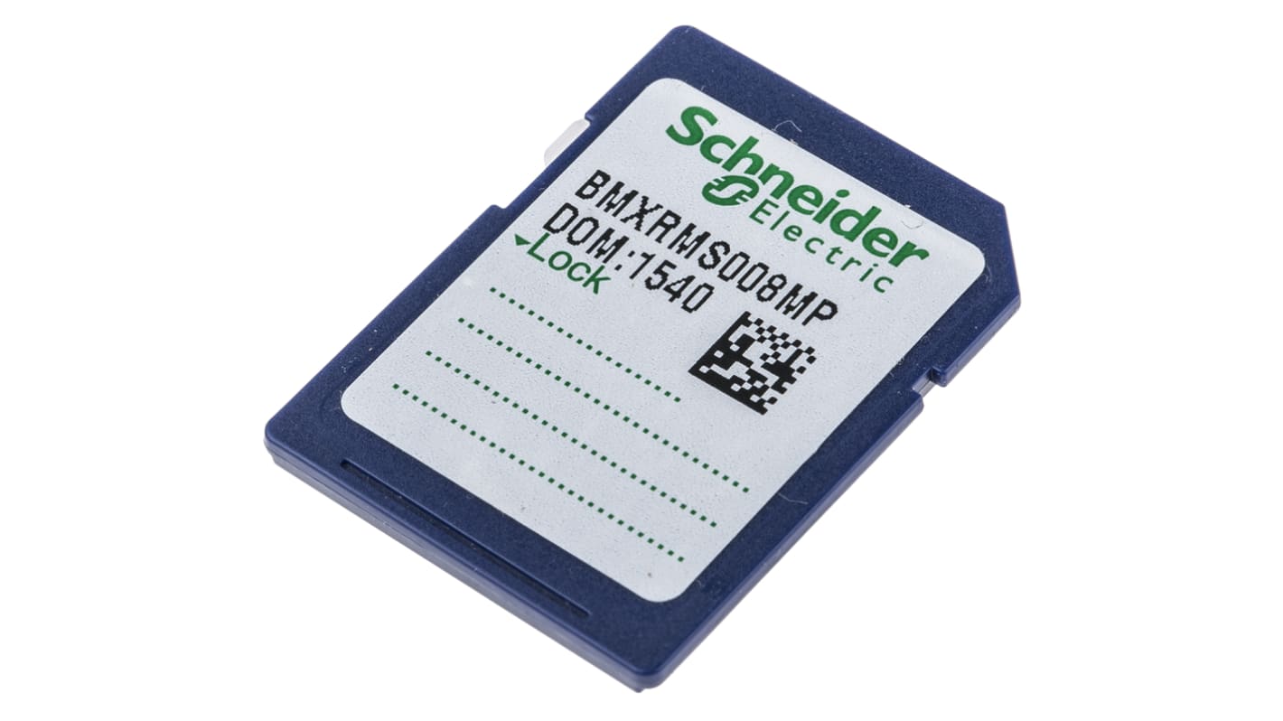 Karta pamięci Schneider Electric Karta SD Modicon M340 BMXRMS008MP Cement, Infrastruktura, Zastosowania maszyn,