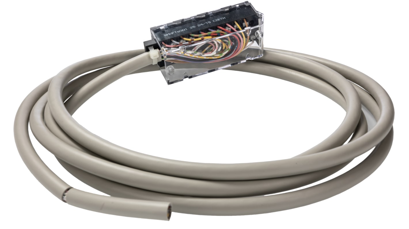 Conjunto de cables Schneider Electric, para usar con Automatización por PLC Modicon M340