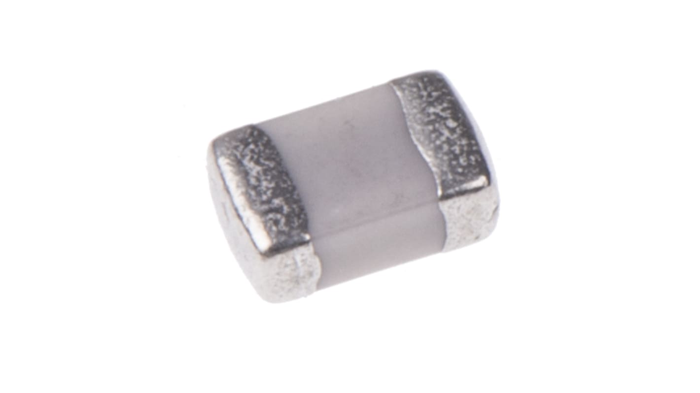 KEMET 100pF Multilayer Ceramic Capacitor MLCC, 200V dc V, ±5% , SMD