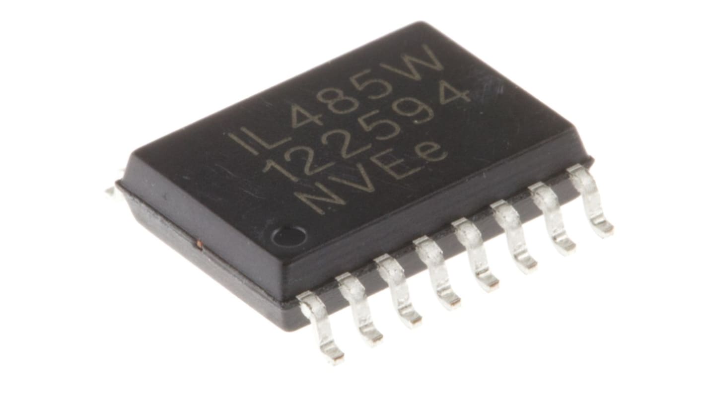 NVE IL485WE Line Transceiver, 16-Pin SOIC
