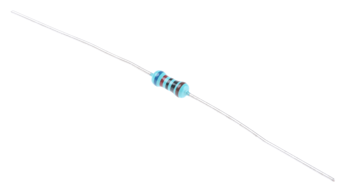 TE Connectivity 金属膜电阻, 620Ω, 0.6W, ±1%容差, ±50ppm/°C, LR1系列