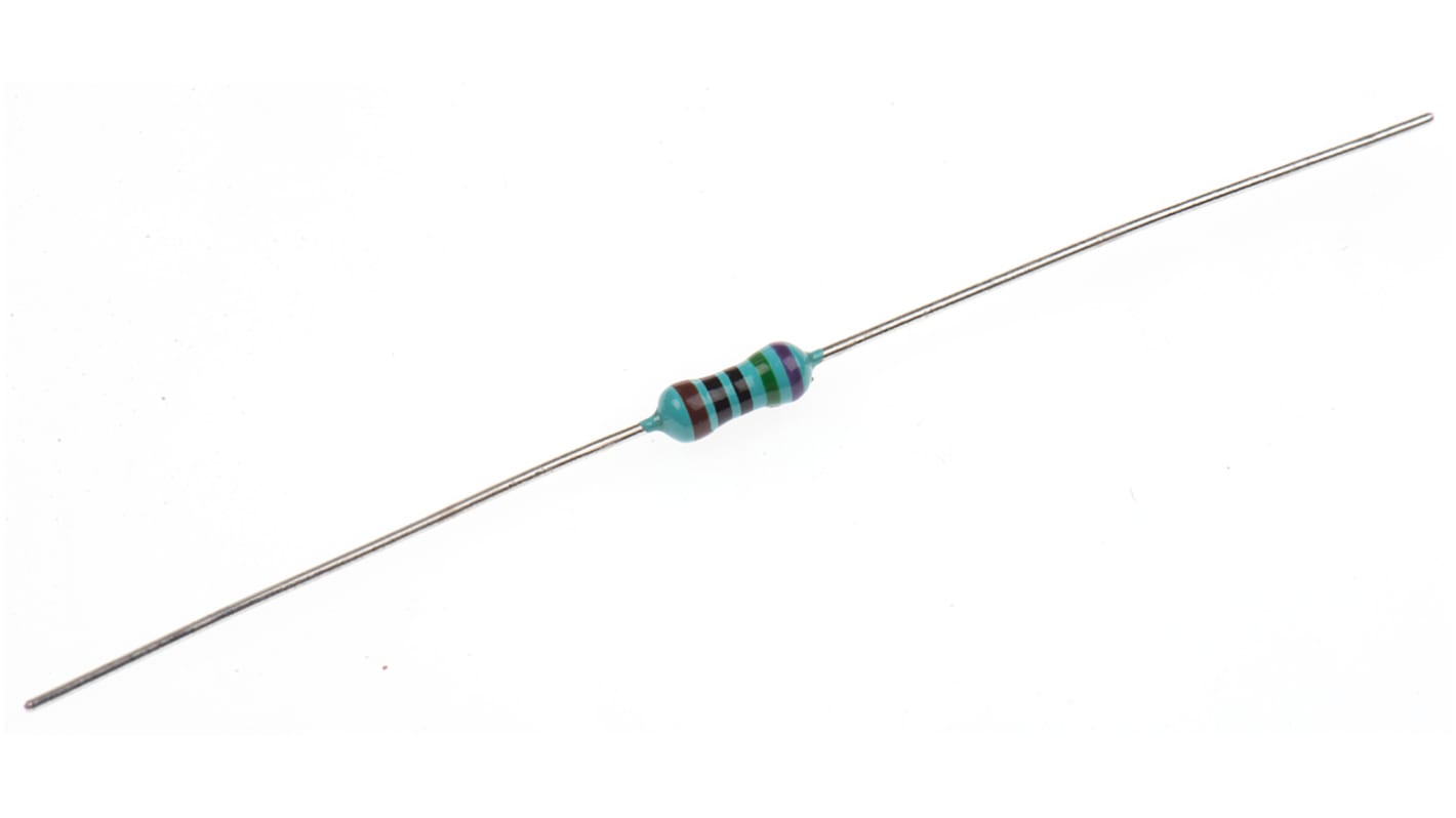 TE Connectivity 金属膜电阻, 750Ω, 0.6W, ±1%容差, ±50ppm/°C, LR1系列