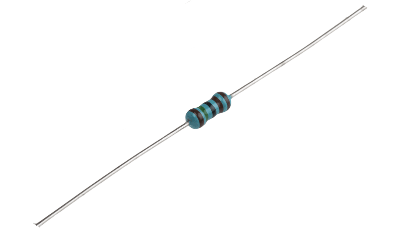TE Connectivity 金属膜电阻, 1.5kΩ, 0.6W, ±1%容差, ±50ppm/°C, LR1系列