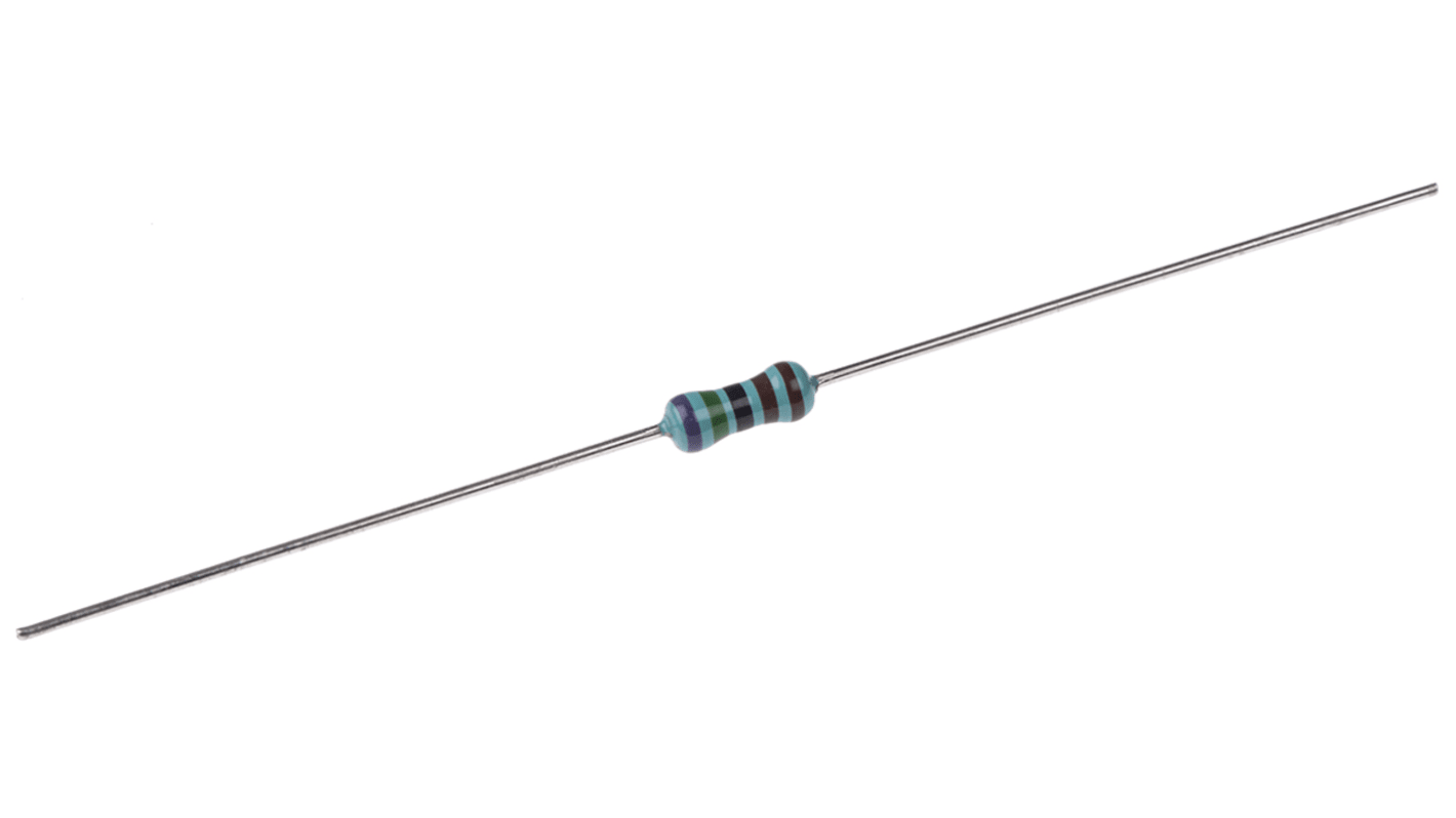 TE Connectivity 7.5kΩ Metal Film Resistor 0.6W ±1% LR1F7K5