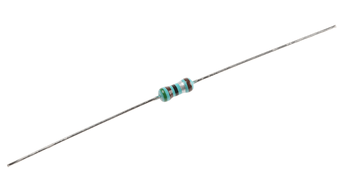 TE Connectivity 5.1Ω Metal Film Resistor 0.6W ±1% LR1F5R1