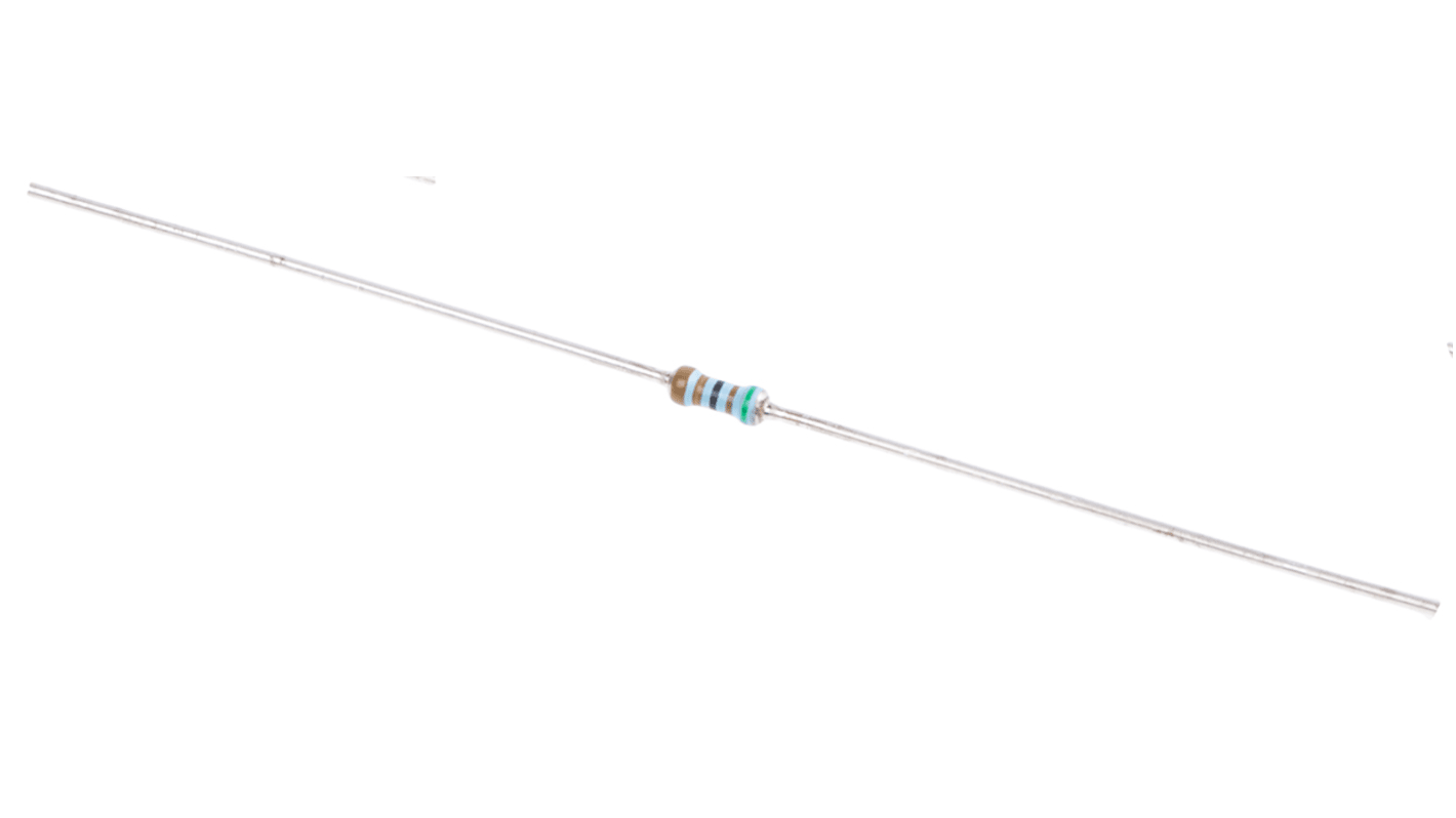 Vishay 5.1kΩ Thin Film Resistor 0.4W ±1% MBA02040C5101FC100