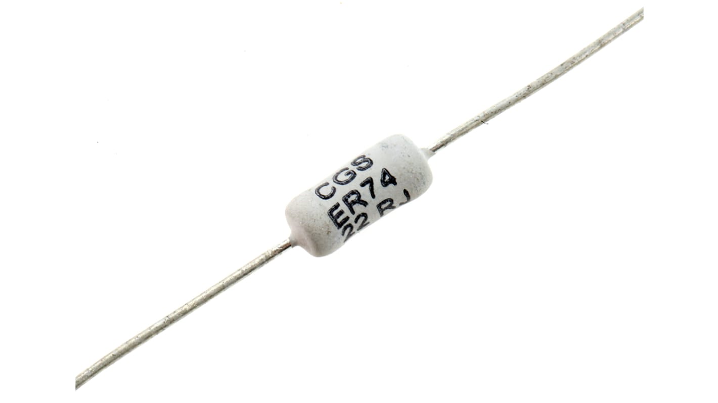 TE Connectivity 22Ω Wire Wound Resistor 3W ±5% ER7422RJT