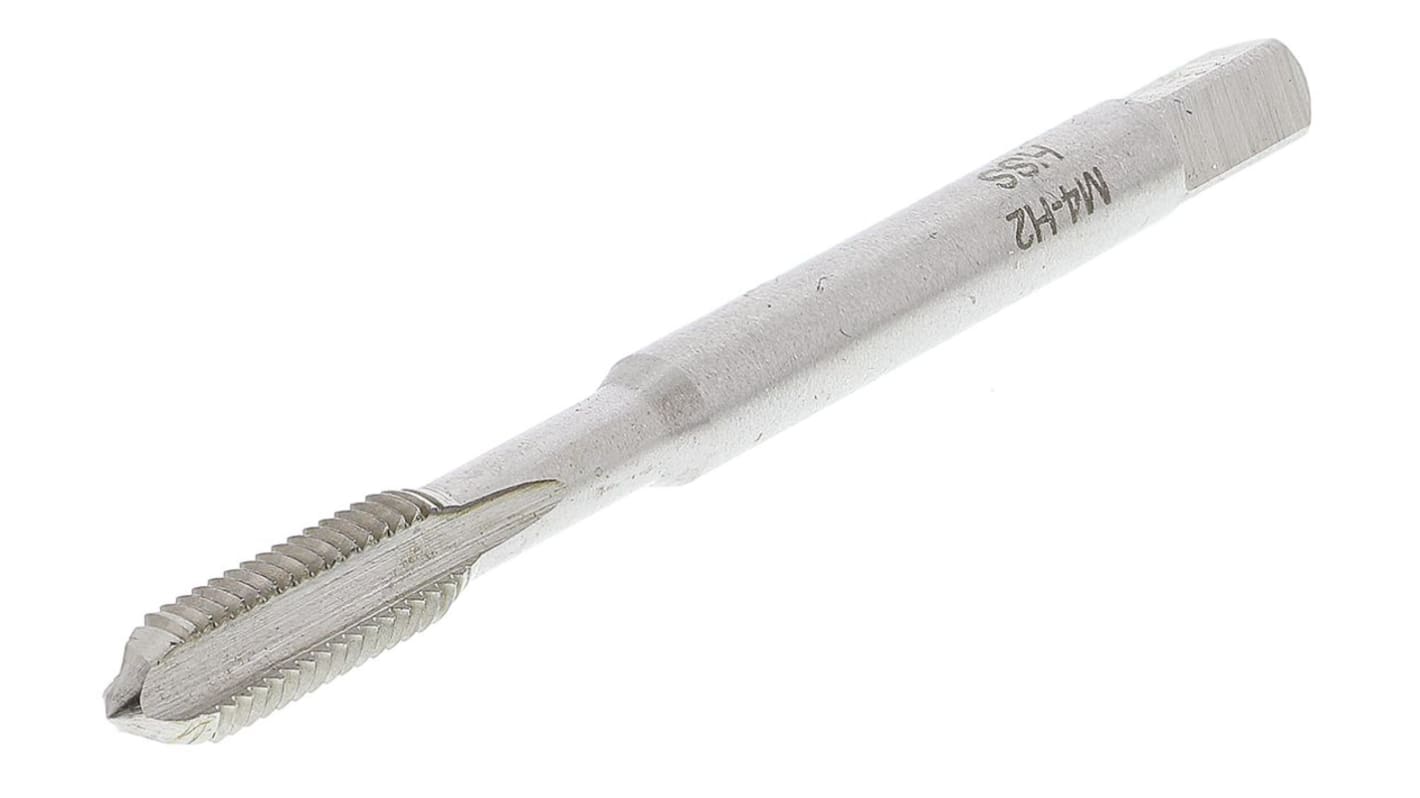 RS PRO Tap Set, M4 Thread, 0.7mm Pitch, Metric Standard, Hand Tap