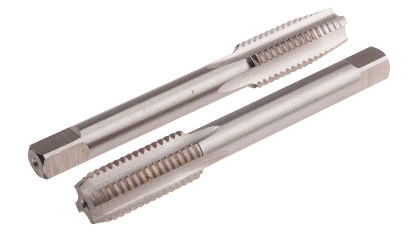 RS PRO Tap Set, M12 Thread, 1.75mm Pitch, Metric Standard, Hand Tap