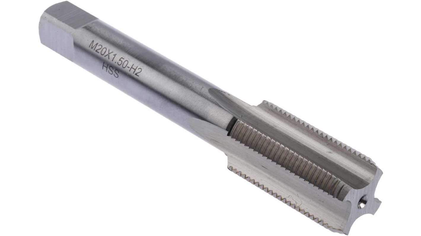 RS PRO Tap Set, M20 Thread, 1.5mm Pitch, Metric Standard, Hand Tap