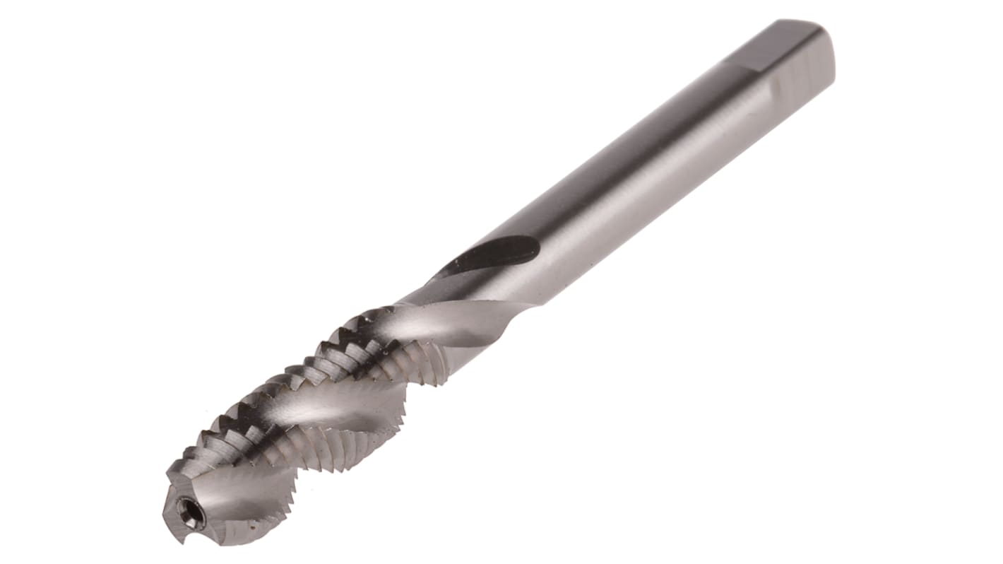 RS PRO Threading Tap, M8 Thread, 1.25mm Pitch, Metric Standard, Manual or machine tap