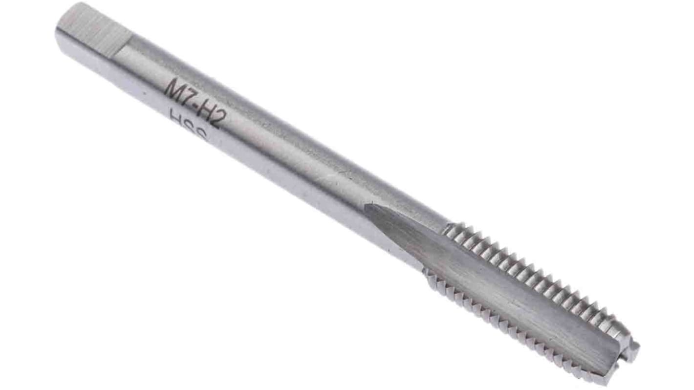 RS PRO Threading Tap, M7 Thread, 1mm Pitch, Metric Standard, Hand Tap