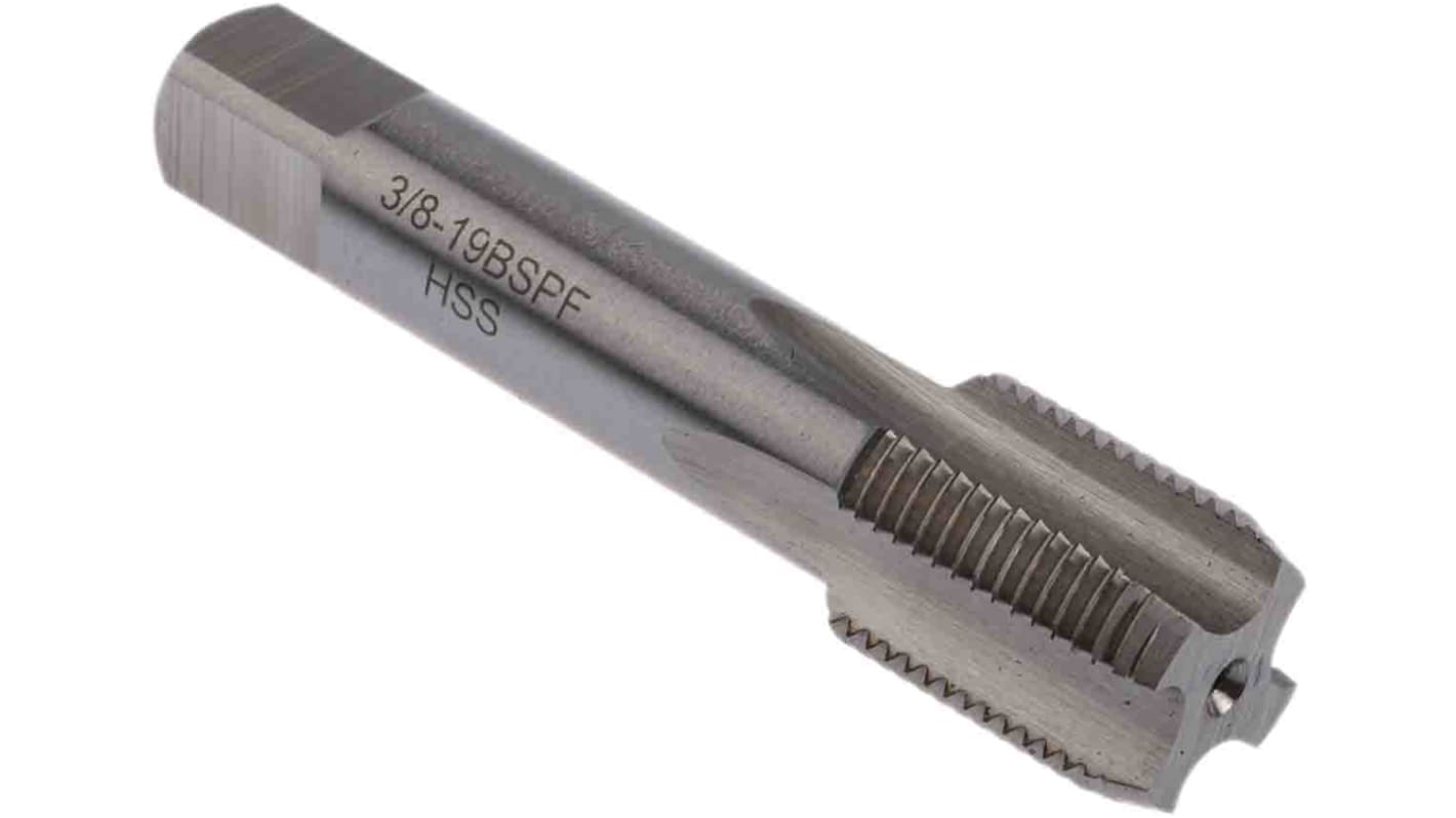 RS PRO Tap Set, 3/8 BSPF Thread, BSPF Standard, Hand Tap