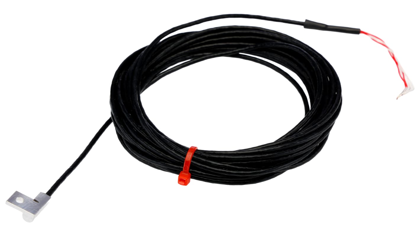 RS PRO PT100 RTD Sensor, 3mm Dia, 2 Wire, Class A +230°C Max