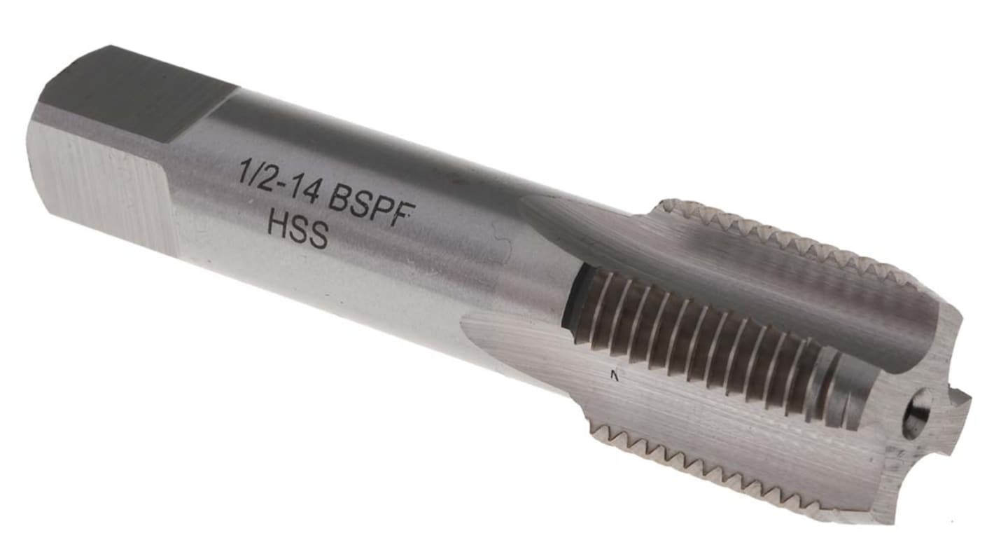 RS PRO Tap Set, 1/2 BSP Thread, BSPF Standard, Hand Tap