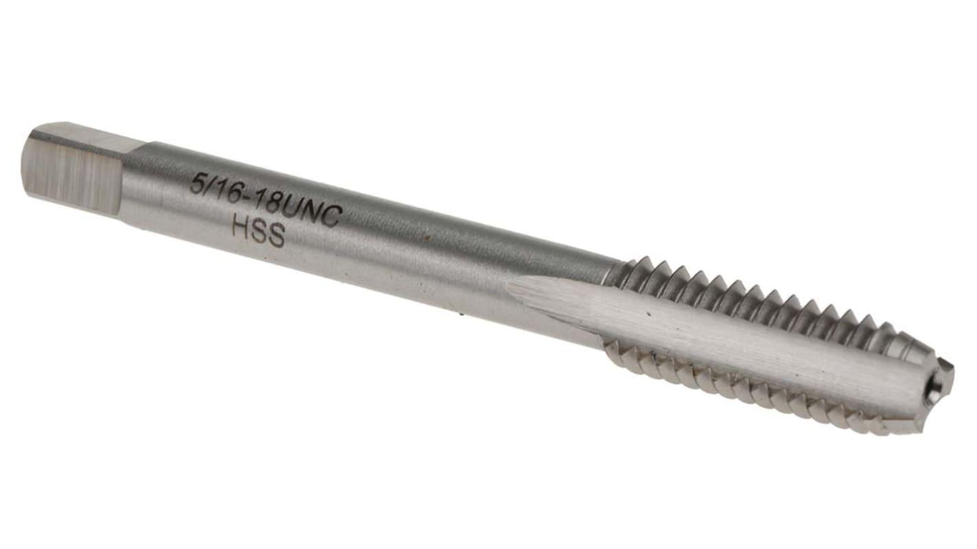 RS PRO Tap Set, 5/16 UNC Thread, UNC Standard, Hand Tap