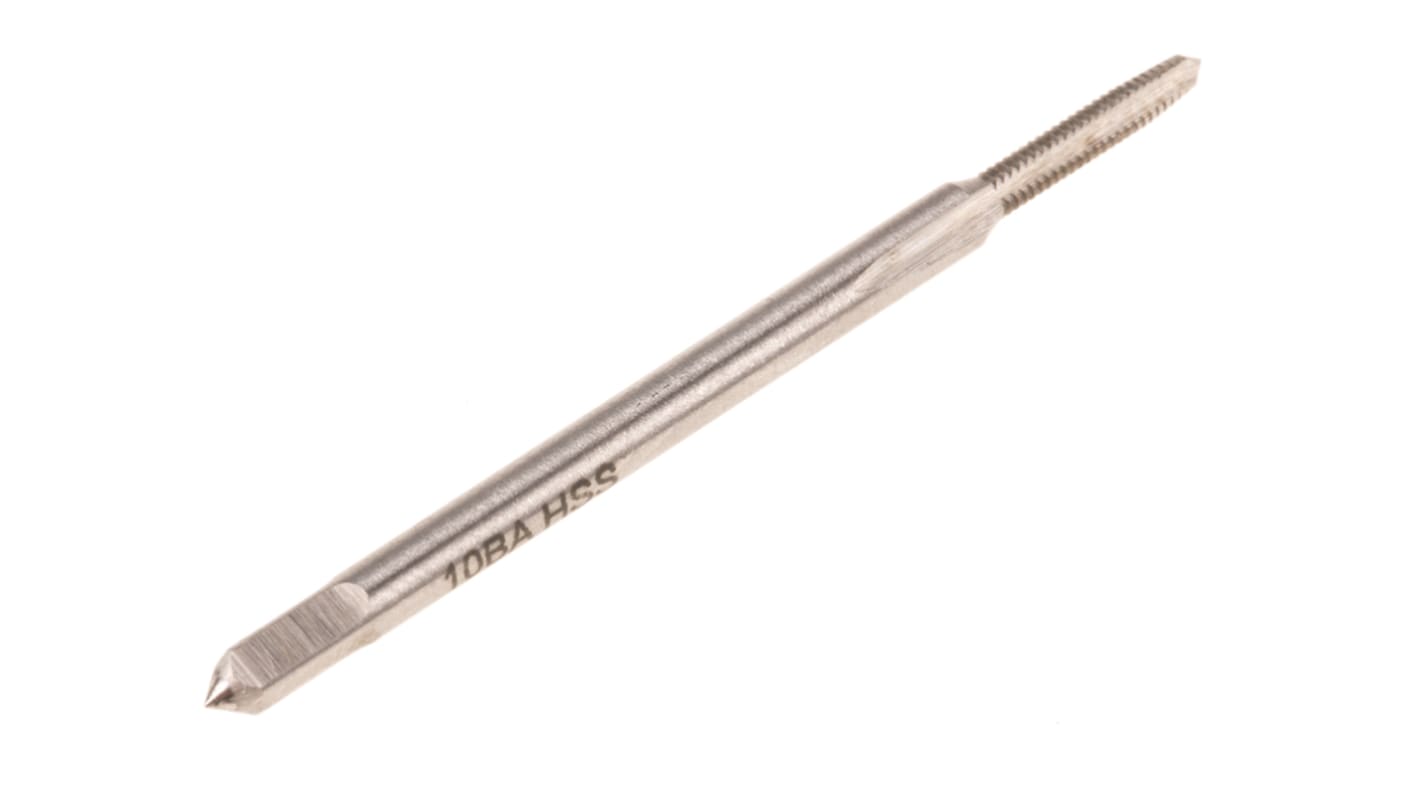 RS PRO Tap Set, #10 BA Thread, 0.35mm Pitch, BA Standard, Hand Tap