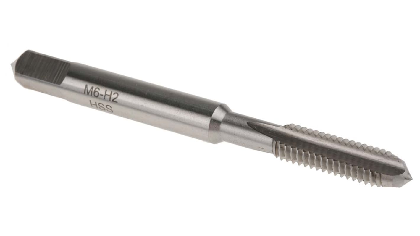 RS PRO HSS Hand Gewindebohrer, -teilig M6 x 1.0mm