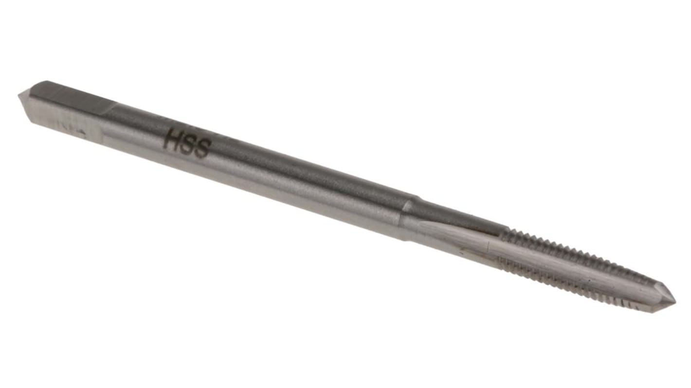 RS PRO Threading Tap, M2.5 Thread, 0.45mm Pitch, Metric Standard, Hand Tap
