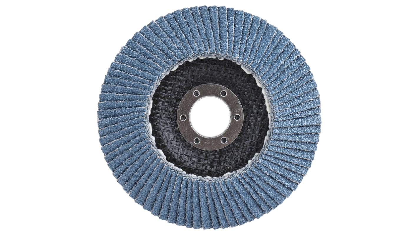 3M 566A Zirconia Aluminium Flap Disc, 125mm, Coarse Grade, P40 Grit