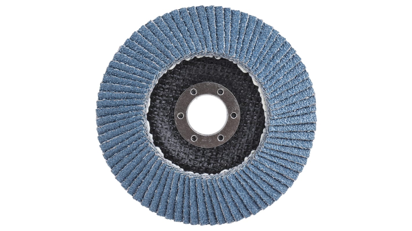 3M 566A Zirconia Aluminium Flap Disc, 125mm, Coarse Grade, P40 Grit, PN65026