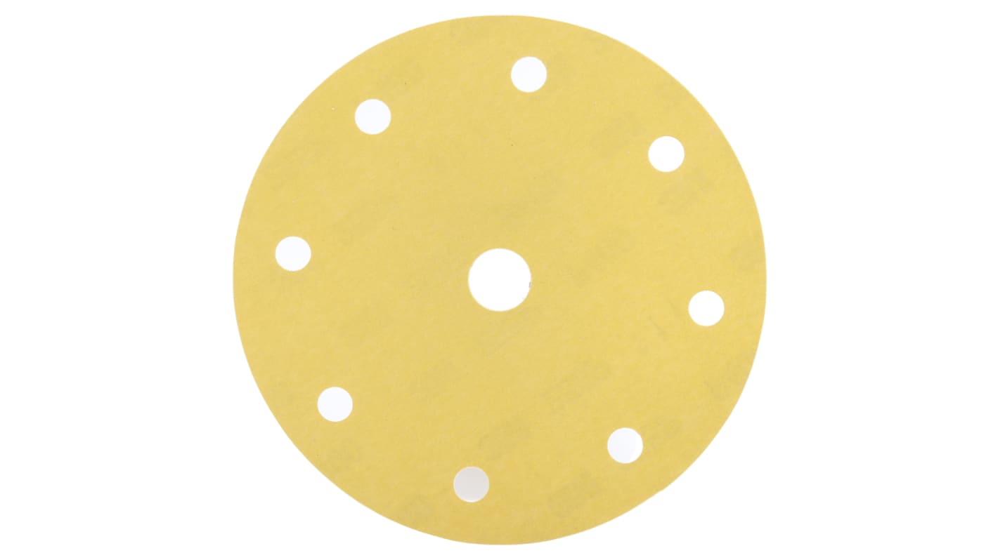 Disco de lijado de Óxido de Aluminio 3M, P400, Ø 150mm, rpm máx. 12000rpm