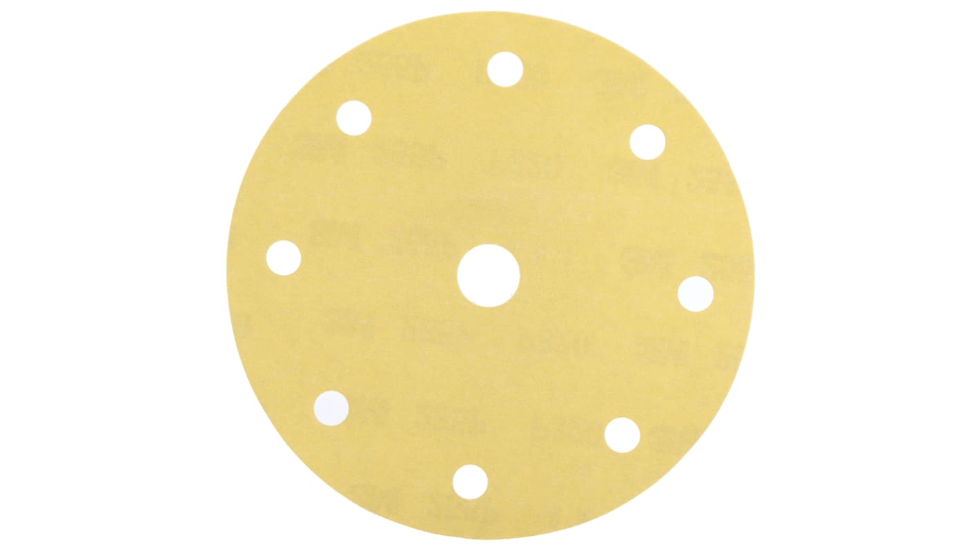 3M Aluminium Oxide Sanding Disc, 150mm, P320 Grit, 100 in pack