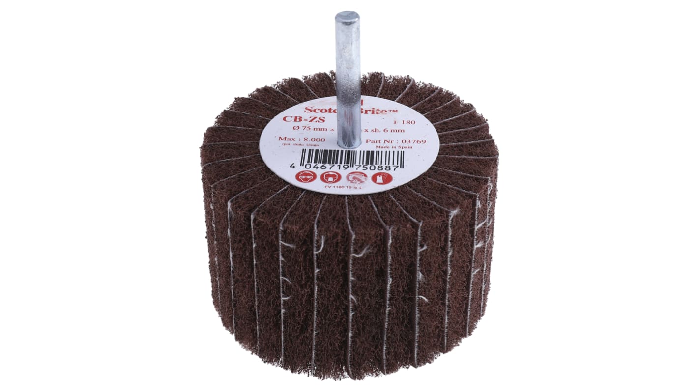 3M Circular Abrasive Brush, 75mm Diameter