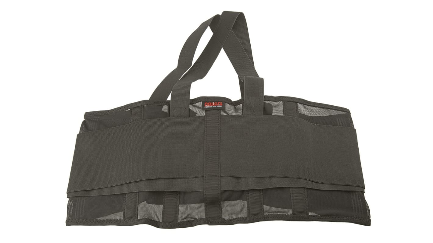 Fascia di sostegno per la schiena Nero Nylon Velcro, 34 → 38poll
