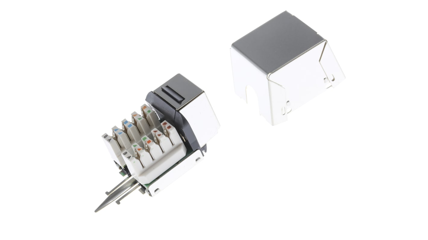 Brand-Rex Female RJ45 Connector, Cat6, STP Shield