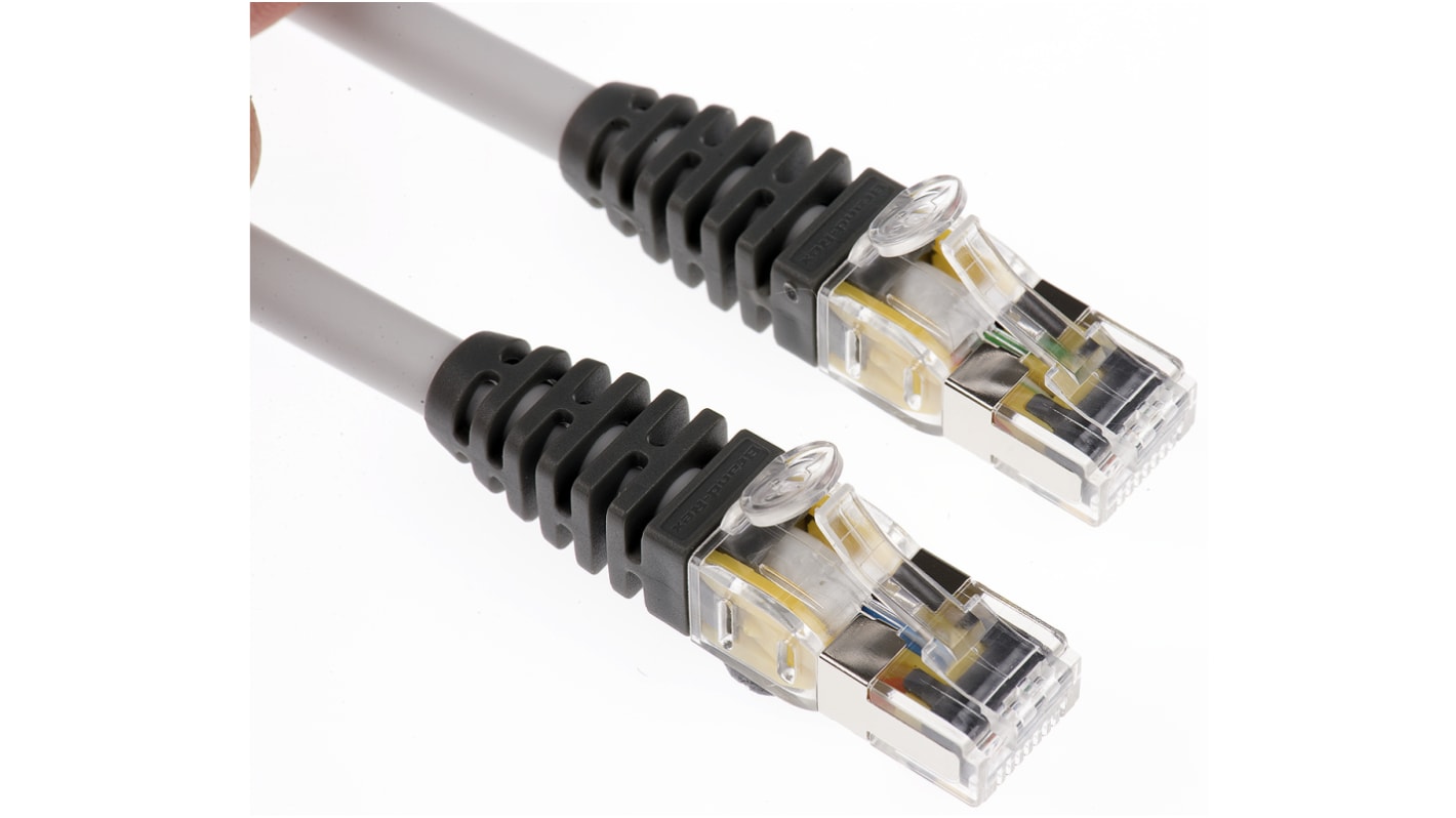 Brand-Rex, 5m Cat6, Grey RJ45 to Male RJ45 Male, S/FTPShielded, Terminated LSZH Sheath