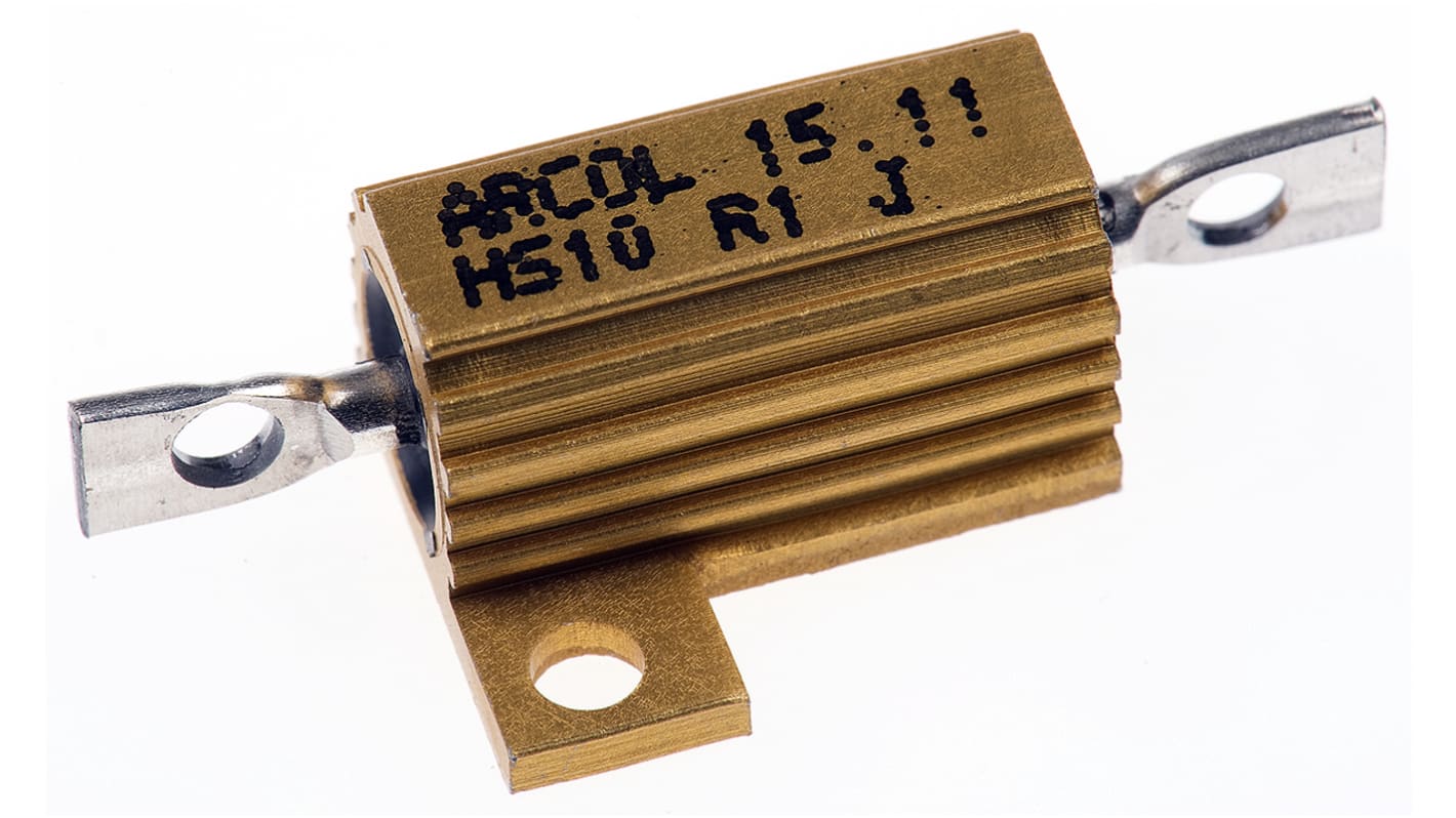 Resistenza per montaggio su telaio Arcol, 100mΩ, 10W, ±5%