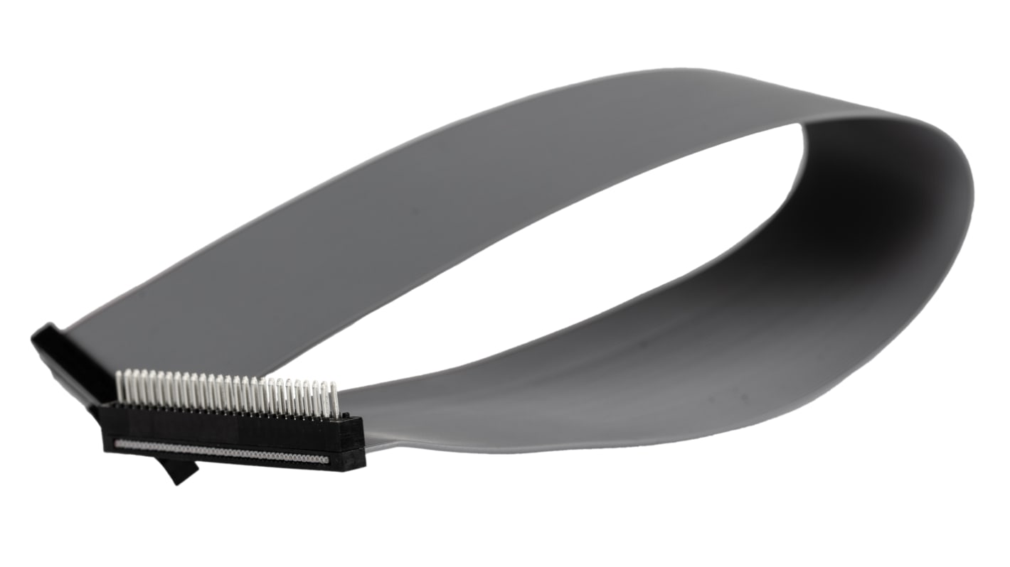 Samtec FFMD Series Flat Ribbon Cable, 1.27mm Pitch, 203.2mm Length, Tiger Eye IDC to Tiger Eye IDC