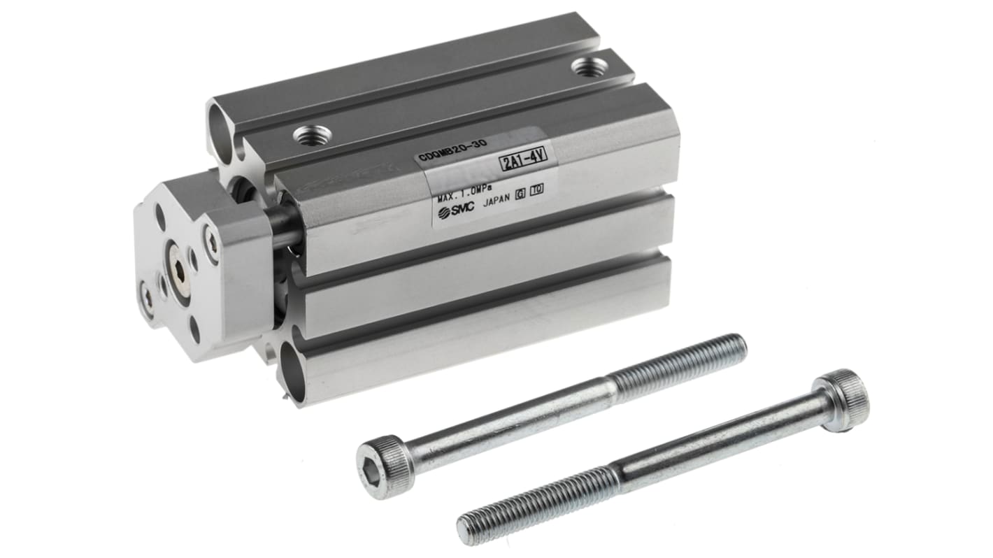 CDQMB20 30 Vérin guidé pneumatique SMC CQM course 30mm Ø du piston